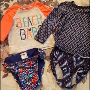 Infant girl bathing suits